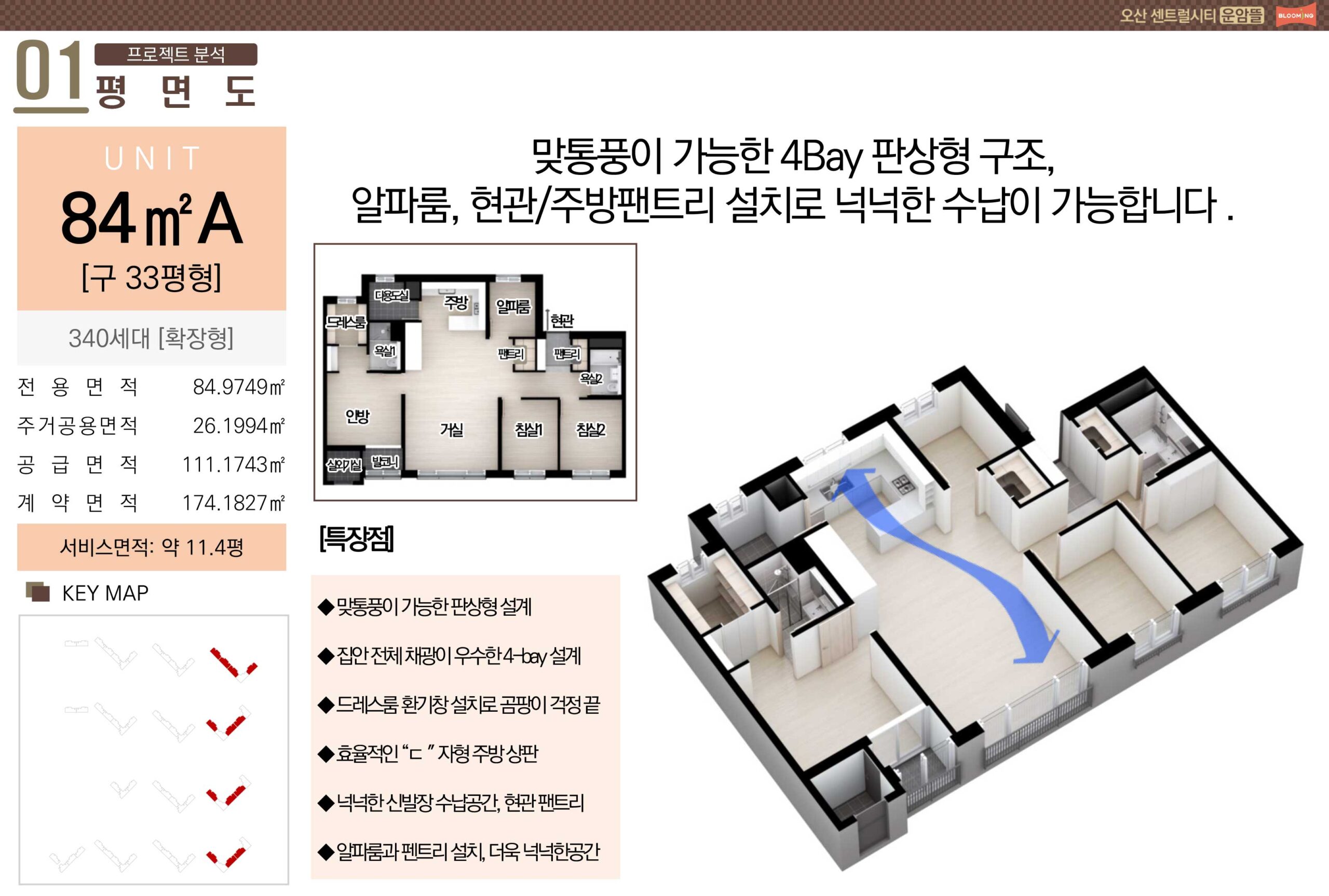 오산센트럴시티운암뜰 84a